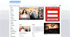 Desktop Screenshot of amedsohbet.com